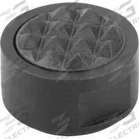 KIPP Rear-Mount Gripper w/Serrated Face: 10 mm Dia, M5, 10 mm Ht, Serrated, Carbide (MPN K0385.10107). Key specifications — Brand: KIPP.