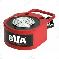 BVA HYDRAULICS Hydraulic Ram: Single Acting, 100 ton Nominal Capacity, 1 in Nominal Stroke Lg, Steel (MPN HF10006). Key specifications — attr98927: BVA HYDRAULICS.