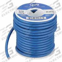 GROTE Primary Automotive Wire: GPT, 25 ft, 1 Conductor, 12 AWG, Blue, 60 V Volt (MPN 89-6010). Key specifications — Brand: GROTE.