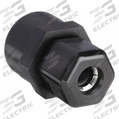 PARKER Compression Fitting Adapter: 5/8 in OD x 1/2 in Pipe Size, Compression x FNPTF - Polypropylene Compression Tube Fittings