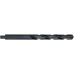 CHICAGO-LATROBE Taper Length Drill Bit: 27/64", 118° Point, Black Oxide HSS, Tang Shank (MPN 49527). Key specifications — attr1233898: 0.4219.