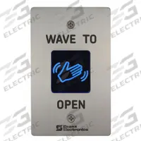 ESSEX Wave-to-Open Touch Plate: 4 1/2 in Ht, 1 1/4 in Dp, 2 3/4 in Wd, Gray, Gray – Stainless Steel (MPN HEW-2S). Key specifications — Color: Gray; Product Type: Wave-to-Open Touch Plate; Operation Type: Wave-to-Open; ADA Compliant: No; Brand: ESSEX.