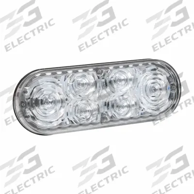 GROTE Strobe Light: Strobe, Blue, 2 5/16 in Overall Wd, 11/16 in Overall Ht, LED - Vehicle Perimeter Flashing Warning Lights