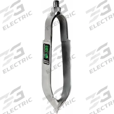 AMS Dutch Auger Head: Carbon Steel Bail/Carbon Steel Cylinder, 3 in Overall Dia - Soil Auger Accessories