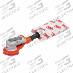 3M Air Random Orbital Sander: 3 in Disc, Hook and Loop/Pressure Sensitive Adhesive, 3/16 in Orbit (MPN 28511). Key specifications — attr1320213: 3M.