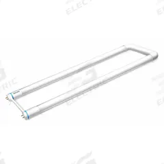 PHILIPS U-Shaped LED Bulb: T8, Medium Bi-Pin (G13), 6 in U-Bend Leg Spacing, 13 W Watt, 3500K (MPN 13T8-6U/MAS/24-835/IF20/P/DIM 10/1). Key specifications — Color Temperature: 3500K; Shatter-Resistant: Yes; Brand: PHILIPS; Bulb Designation: 13T8-6U/MAS/24-835/IF20/P/DIM 10/1.