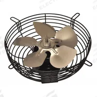 DAYTON Guard-Mounted Exhaust Fan: 7 in Blade, 1/25 hp, Totally Enclosed Air Over, 288 cfm, 115V AC (MPN 484X51). Key specifications — Motor Enclosure: Totally Enclosed Air Over; Brand: DAYTON; Nameplate Voltage: 115V AC.
