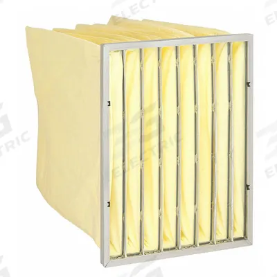 GRAINGER Pocket Air Filter: 24 in x 20 in x 22 in, MERV 13, White, Synthetic - MERV 13 Pocket Air Filters