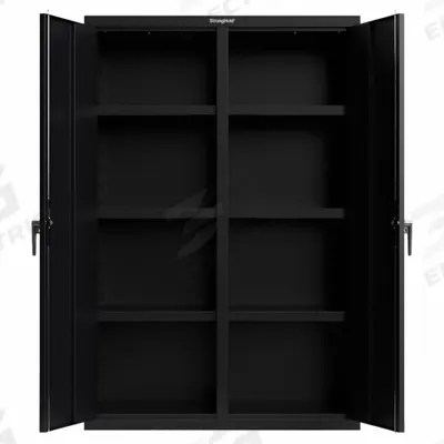 STRONG HOLD Cabinet: 48 in x 24 in x 72 in - Industrial Shelf Cabinets