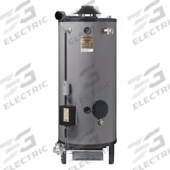 RHEEM-RUUD Commercial Gas Water Heater: Liquid Propane, 91 gal, 199,900 BTU, 76.31 in Ht (MPN G91-200LP). Key specifications — Display Sell UOM: EA; Market: Commercial; Standards: Canada CSA; Brand: RHEEM-RUUD; Low NOx: No; Water Connection Location: Front; Fuel Type: Liquid Propane; Included Valves: Temperature and Pressure Relief.