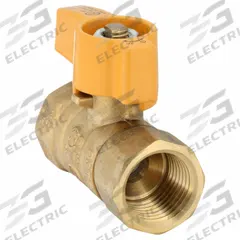 APPROVED VENDOR Manual Two-Way Ball Valve: 1/2 in, Brass, Straight, FIP x FIP, Std Port Ball Port (MPN 110-223C). Key specifications — Brand: APPROVED VENDOR; Handle: Lever.