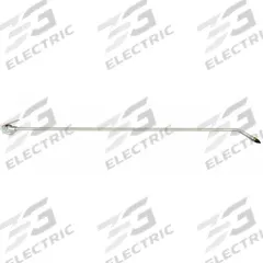 SPEEDAIRE Air Gun: Thumb-Lever Grip, Chrome-Plated Zinc, 1/4 in Female NPT, 1 Nozzle(s), Straight (MPN 22YK56). Key specifications — attr1328526: Chrome-Plated Zinc; attr1328500: Rubber Tip; attr1328508: SPEEDAIRE; attr1328515: No; attr1328533: No.