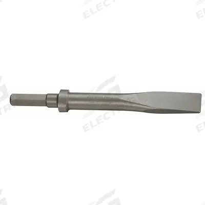 WESTWARD Chisel: 0.58 in Shank Size, Hex, Oval, 1 in Chisel Tip Wd - Flat Chisels for Chipping Hammers