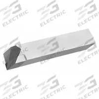 MICRO 100 Single-Point Tool Bit: BT Tool Bit Style, 1/2 in Shank Wd, 1/2 in Shank Ht, Carbide, Zinc (MPN BT-8)