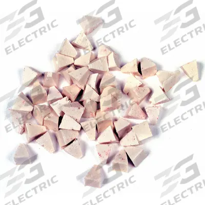 RAYTECH Finishing Media: Plastic, Very Fine Cut Pyramid, Extra Smooth Finish - Plastic Finishing Media