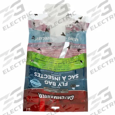 CATCHMASTER Fly Trap: For Use On Flying Insects, Bag Trap - Flying Insect Traps