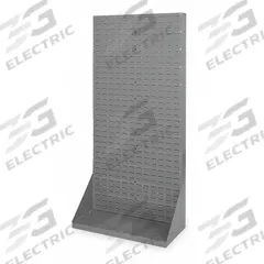 AKRO-MILS Louvered Floor Rack: 75 in x 36 in x 17 in, 1 Sides, 0 Bins, Gray (MPN 30651). Key specifications — Color: Gray; Finish: Powder Coated; Brand: AKRO-MILS.