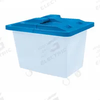 ROYAL BASKET TRUCKS Hinged Truck Lid: 43 1/2 in L 29 in W 3 in H, Fits 21 cu ft, 0.8 cu yd, Blue (MPN G13-BBX-LDN). Key specifications — Lid/Cover Material: HDPE; For Use With Grainger Item Number: 4AAC8; For Use with Series: RC; Brand: ROYAL BASKET TRUCKS; Color: Blue.