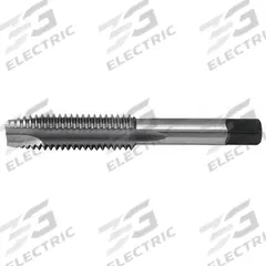 CLE-LINE Spiral Point Tap: 3/8"-24 UNF, H3 / 3B, 3 Flute, Plug Chamfer, High Speed Steel (MPN C62163)