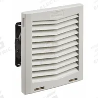 NVENT HOFFMAN Axial Fan: 21 cfm Airflow @ 0.000 in SP, 8 3/16 in Ht, 4 3/16 in Dp, Terminals, IP54 (MPN HF0926414). Key specifications — Includes: Mounting Hardware; Housing Material: Plastic; Brand: NVENT HOFFMAN.