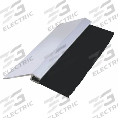 AMERICAN GARAGE DOOR SUPPLY Brush Seal: 45° Angle, Polypropylene, 1 1/2 in Brush Lg - Material Handling