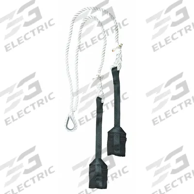 MSA Wrist Rescue Assembly: 5 in Lg, 400 lb Wt Capacity, Nylon - Retrieval Lanyards for Fall Harnesses