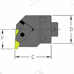 ULTRA-DEX USA Grooving/Threading Cutting Unit Head: NG 4R Insert, MH32 NEL4-CFT (MPN 912-000-151). Key specifications — attr257358: MH32 NEL4-CFT; attr257372: MH32 NEL4-CFT.