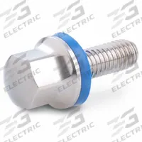 Hygienic Hex Head Screws: Stainless Steel, Fully Threaded, M8, 20 mm Fastener Lg, Grade 316L (MPN 1580-M8-20-MT-E). Key specifications — Brand: JW WINCO; Washer Type: FDA-Approved Pre-Mounted Sealing.