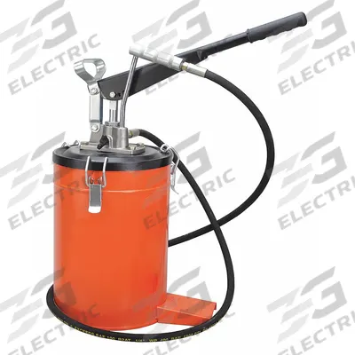 WESTWARD Hand Pump: Pump Only, Aluminum/Brass/Nitrile/Steel Housing - Lever Handle Grease Drum Pumps