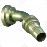 AEROQUIP Hydraulic Flange Fitting: 2 in Hydraulic Hose I.D., 2 in Hydraulic Flange Size, Steel (MPN 1S32FLA32). Key specifications — attr95970: 45° Elbow; attr95968: Steel; attr98911: AEROQUIP.
