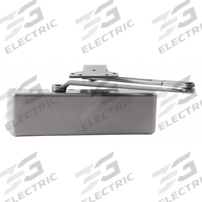 LCN Door Closer: Parallel/Std Mounting Type, Grade 1 - Heavy Duty, Aluminum - Adjustable-Mount Door Closers