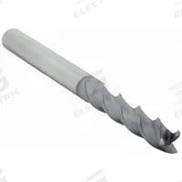 WIDIA HANITA Square End Mill: Carbide, TiCN Coated, 3 Flute, 3/8" Mill Dia, 1-1/2" LOC, 4" OAL (MPN TC4K1310074)