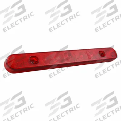 GROTE Bar Lamp: Marker Light, LED, Rectangular, Red, Screw, Blunt Cut Wires - Marker Lights