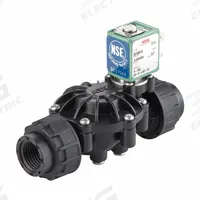 ASCO Solenoid Valve: 2-Way, Configurable, 1/2 in Pipe Size, 24V DC, Watertight, Plastic Body, DIN (MPN K212A026S0100F1). Key specifications — Pipe Size: 1/2 in; Voltage: 24V DC; Brand: ASCO; Coil Enclosure: Watertight.