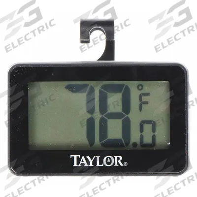 TAYLOR Food Service Thermometer: Refrigerator/Freezer, LCD - Refrigerator & Freezer Thermometers