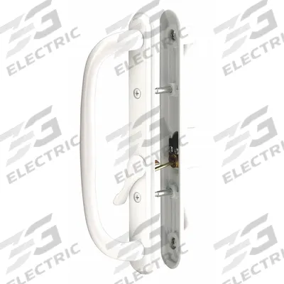 PRIME-LINE Sliding Door Lock: 1 5/8 in Lg, 1 5/8 in Wd - Recessed Handles for Sliding Doors