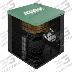 SPEEDAIRE Refrigerated Air Dryer: ISO Class 6, 11 cfm, 115V AC, 3/8 in NPT, 50°F Dew Point, 0.16 kW (MPN 906Y69). Key specifications — attr109787: 115V AC; attr109807: HPRB; attr109762: SPEEDAIRE.
