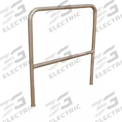 APPROVED VENDOR Handrail Section: Toe Board Not Included, Floor Mounted Rail Mounting, Round, Silver (MPN 5NPN4). Key specifications — Product Type: Handrail Section; Brand: APPROVED VENDOR; Color: Silver; Handrail Shape: Round; Material: Aluminum; Number of Rail Levels: Not Rated; Rail Mounting Style: Floor Mounted.