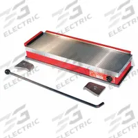 SUBURBAN Magnetic Chuck: Std Pole, 8 in W x 18 in L (MPN MCB-818). Key specifications — attr1032422: SUBURBAN.