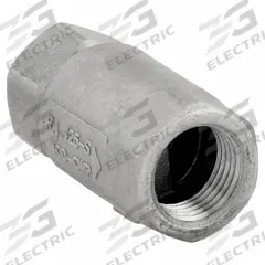 APOLLO Ball Cone Spring Check Valve: Ball, Inline Valve Body, CF8M Stainless Steel, 1/2 in Pipe Size (MPN 6210301). Key specifications — Ball Material: RPTFE; Brand: APOLLO.