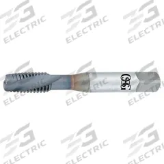 OSG Spiral Flute Tap: #6-32 UNC, 2B, 2 Flute, Plug Chamfer, V Coated Vanadium High Speed Steel (MPN 1305900108)
