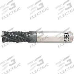 OSG Roughing End Mill: Carbide, TiAlN Coated, 4 Flute, 3 mm Mill Dia, 10 mm LOC, 64 mm OAL (MPN HP400-1181)