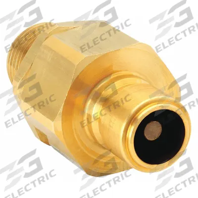 SNAP-TITE Hydraulic Quick Connect Hose Coupling: 1/2 in Coupling Size, Brass, Nitrile - EA Series Hydraulic Quick-Connect Coupling Plugs