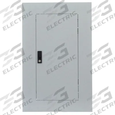 GE Panelboard Cover: 42 Spaces, 600 A Amps, 76.5 in Lg, 1, 32FV87, Surface Mounting - GE A Series Panel Covers