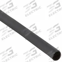 INSULTAB Heat Shrink Tubing, Food Grade: 0.38 in I.D. Before Shrinking, 4 ft Lg, Black, 2:1, 5 PK (MPN HS-614-3/8 Blk 48). Key specifications — Color: Black; Brand: INSULTAB.