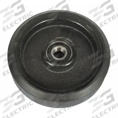 DAYTON Steer Wheel Kit: Steer Wheel Kit, For Pallet Jacks, For 12U123, Black (MPN MH12U12303G). Key specifications — attr1343630: Steer Wheel Kit; attr1343631: 12U123; attr1343633: DAYTON; attr1343619: Black; attr1343632: Pallet Jacks.
