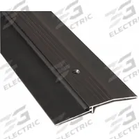 NATIONAL GUARD Door Threshold: Bumper Seal, Aluminum, 4 ft Lg (MPN 950NDKB-48). Key specifications — Brand: NATIONAL GUARD; Transition Type: Smooth.