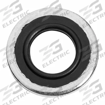 APPROVED VENDOR Bonded Sealing Washer: M24 Screw Sz, Zinc-Plated, Steel, Buna-N Seal, 0.935 in Inside Dia - Sealing Washers with Rubber-Bonded Inner Diameter