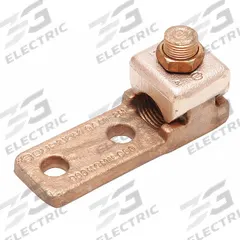 BURNDY Wire Connector: 850 kcmil – 1000 kcmil Wire Sizes, 1/2 in Stud Size, Unplated Copper Lug Body (MPN QA442N). Key specifications — Brand: BURNDY; For Wire Material: Copper; Maximum Stranded Copper Wire Size: 1000 kcmil; Minimum Stranded Copper Wire Size: 850 kcmil; Lug Material: Unplated Copper.