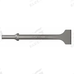 AJAX Chisel: 0.401 in Shank Size, Round, Round, 1 1/2 in Chisel Tip Wd, 6 1/2 in Overall Lg (MPN 910-1-1/2). Key specifications — attr292676: Round; attr292681: No; attr294779: AJAX.